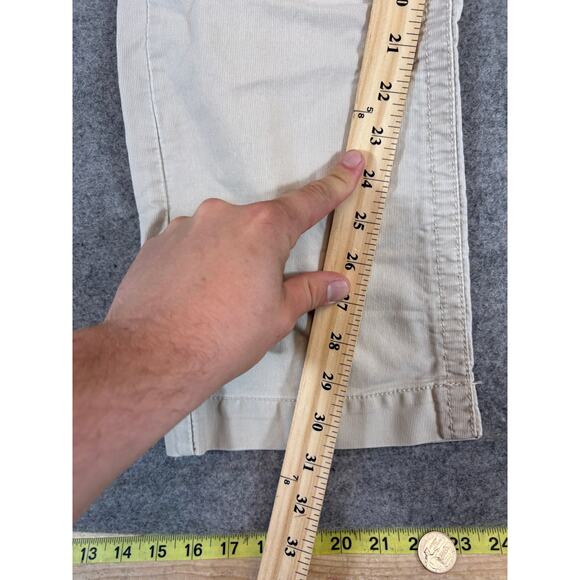 Aeropostale Pants Womens Size 5/6 Juniors Beige Bootcut Utility Y2K Streetwear - Picture 4 of 5